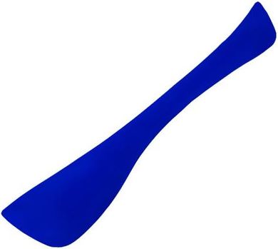 MIU France Blue Silicone Spatula (Medium, 12x2.5x0.5")
