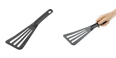 Matfer Exoglass High-Temp Pelton Spatula (Grey)
