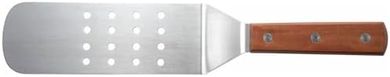 Winco Perforated Stainless Steel Spatula Turner (9.5x3")
