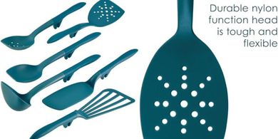 Rachael Ray Teal Nonstick Kitchen Gadget Set (6-piece)
