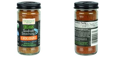 Frontier Organic Blackened Seafood Seasoning: Savory Blend
